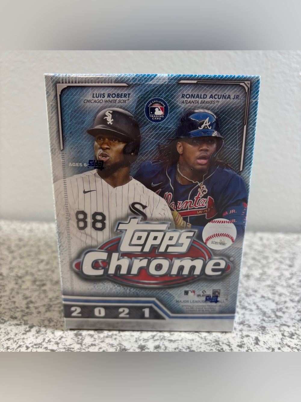 2021 Topps Chrome Blaster Box MLB Baseball Cards New Sealed